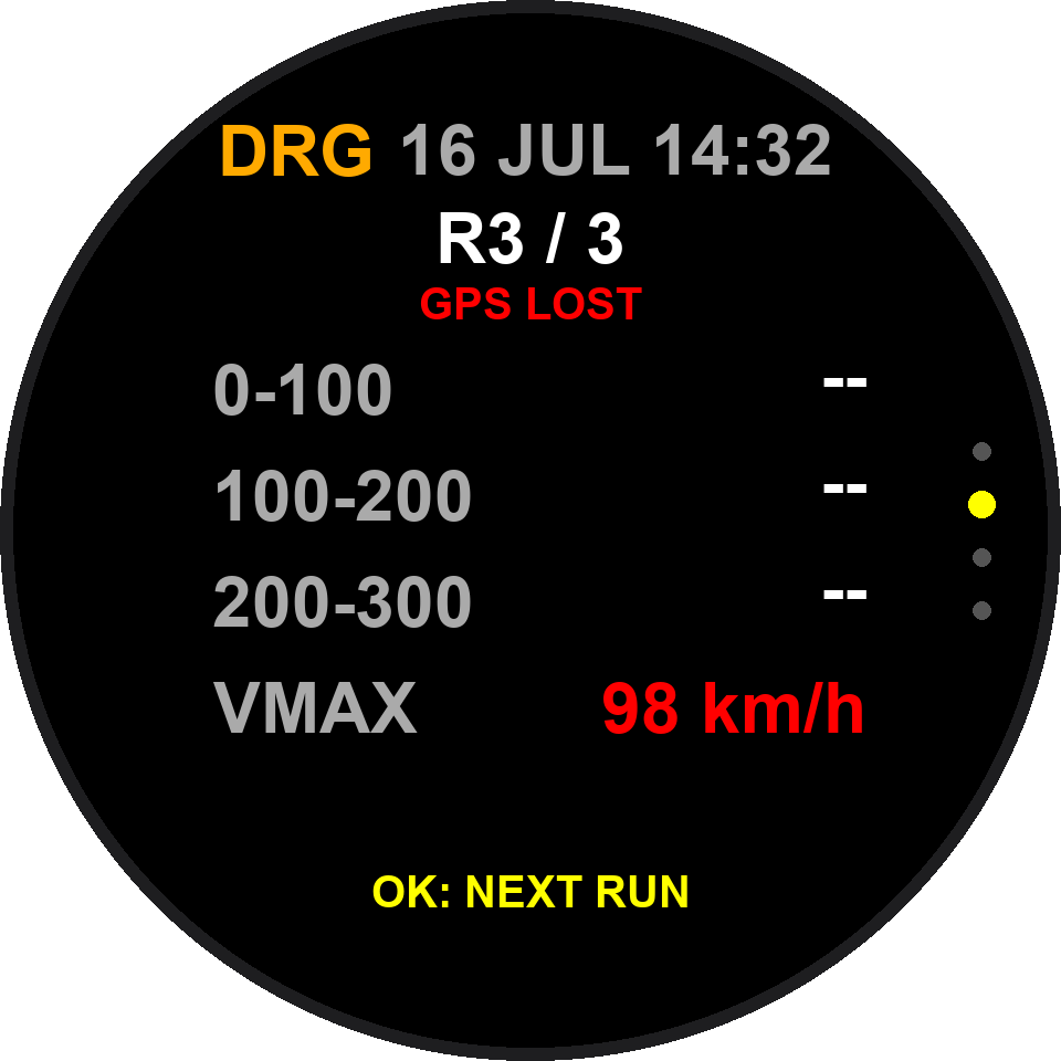 紀錄詳情 GPS LOST 趟