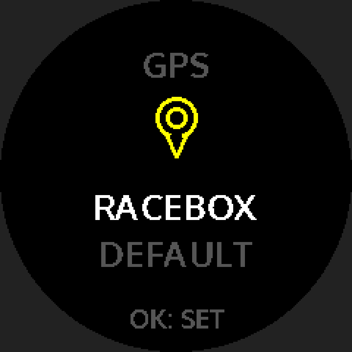 GPS 狀態頁